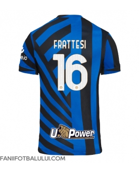 Inter Milan Davide Frattesi #16 Tricou Fotbal Replică 2024-25 Barbati Acasa